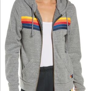 ISO Aviator Nation 5-Stripe Zip-up (Size L/XL)